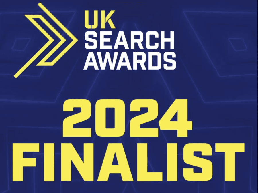 UK Search Awards finalist 2024