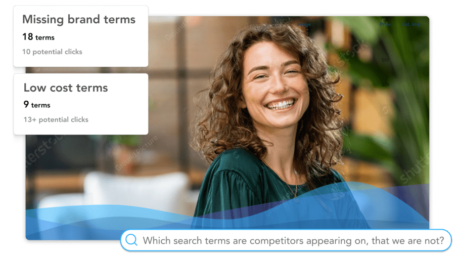 Widen your search coverage by identifying new search terms, spotting underperforming keywords, and monitor competitor activity with Adthena’s Ai-powered Search Term Opportunities report.